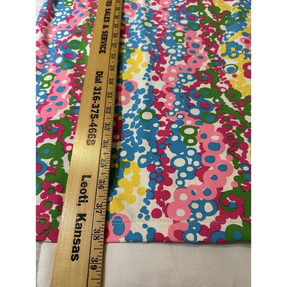 Katherine Way Shift Dress Made in USA Large Versaway 3/4 Sleeve Collared VNeck - Picture 4 of 9